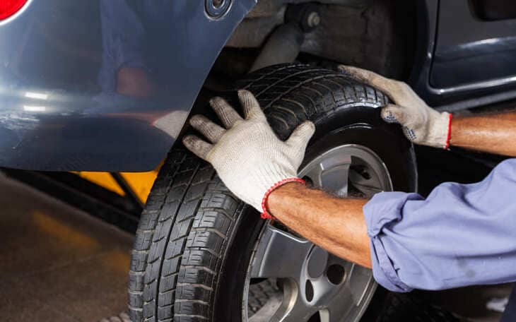 second-hand tires as replacements